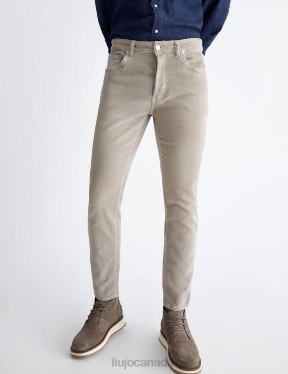 Clothing Liu Jo Velvet Trousers Men F6063003