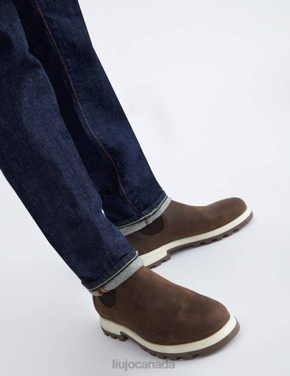 Shoes Liu Jo Leather Beatles Ankle Boots Men F6063147