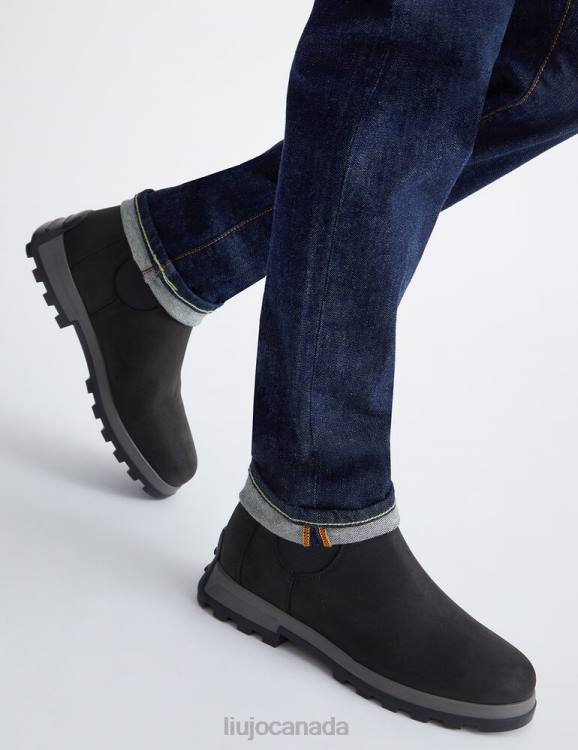 Shoes Liu Jo Leather Beatles Ankle Boots Men F6063148