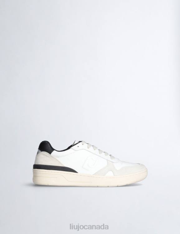 Shoes Liu Jo Leather And Suede Sneakers Men F6063149