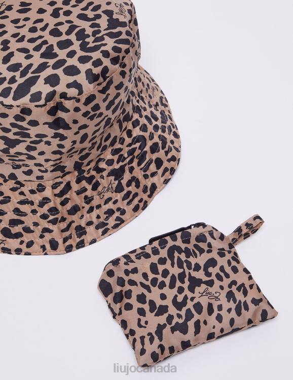 Accessories Liu Jo Animal-Print Bucket Hat Women F6062297