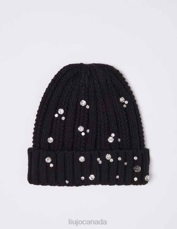 Accessories Liu Jo Cap With Rhinestones Women F6062119