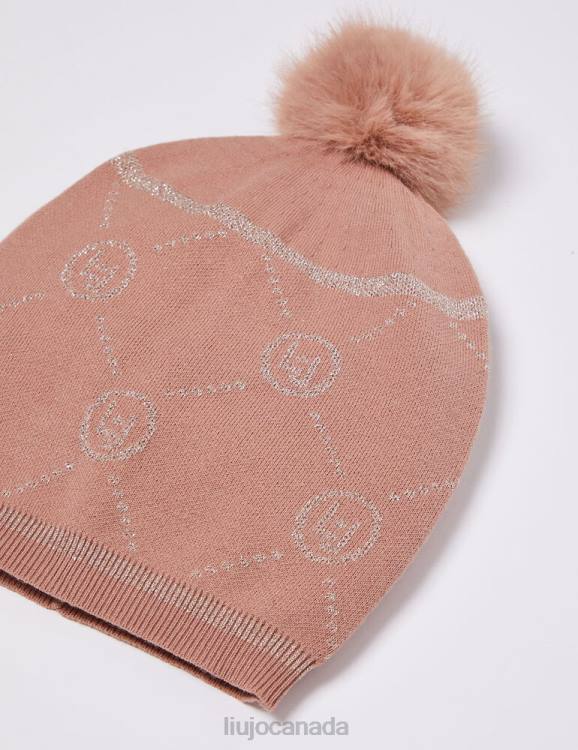 Accessories Liu Jo Jacquard Beanie With Logo Women F606436