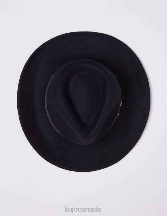 Accessories Liu Jo Panama Hat With Studs Women F6062299