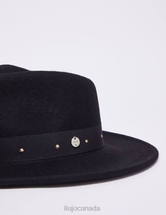 Accessories Liu Jo Panama Hat With Studs Women F6062299