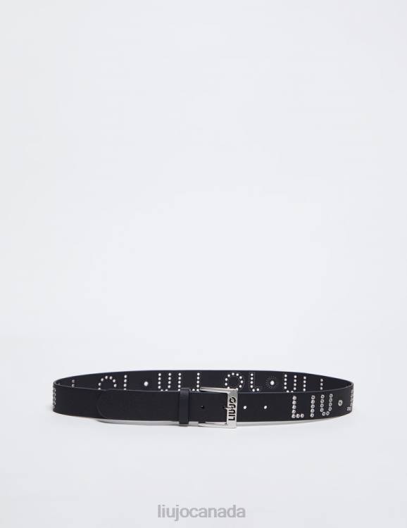 Accessories Liu Jo Belt With Logo And Studs Women F6062256