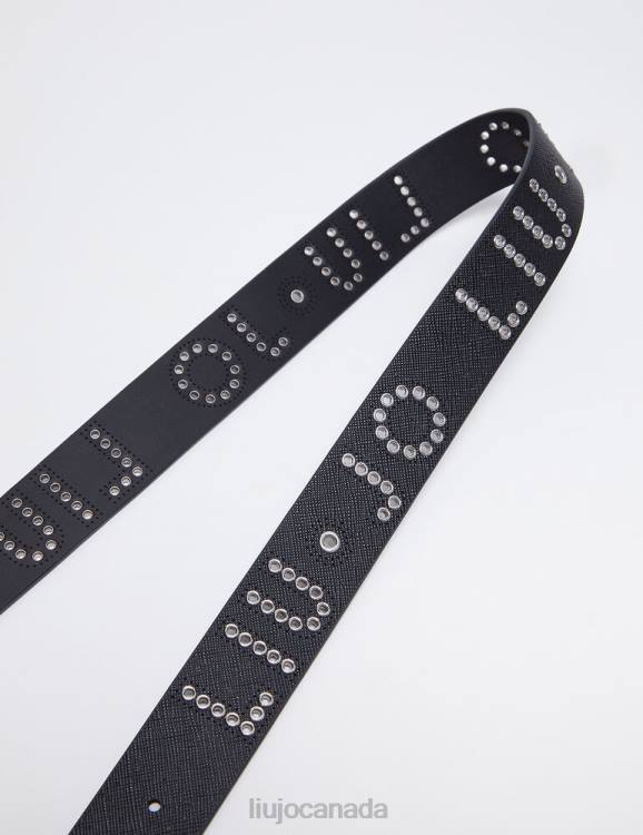 Accessories Liu Jo Belt With Logo And Studs Women F6062256