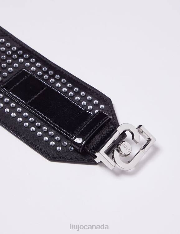 Accessories Liu Jo Bustier Belt With Gemstones Women F6062152