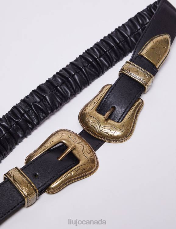 Accessories Liu Jo High-Rise Belt With Double Buckle Women F6062298