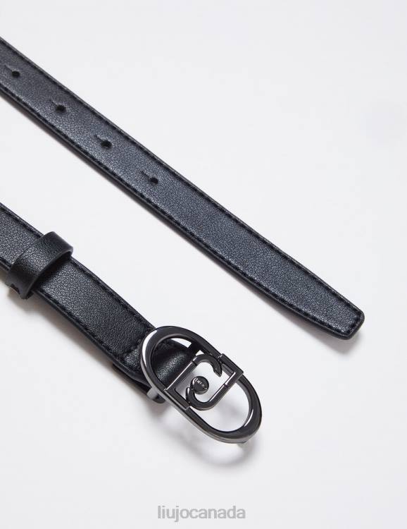 Accessories Liu Jo Thin Black Belt Women F6062265