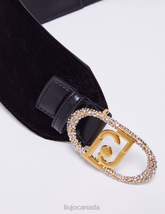 Accessories Liu Jo Velvet Bustier Belt Women F6062279