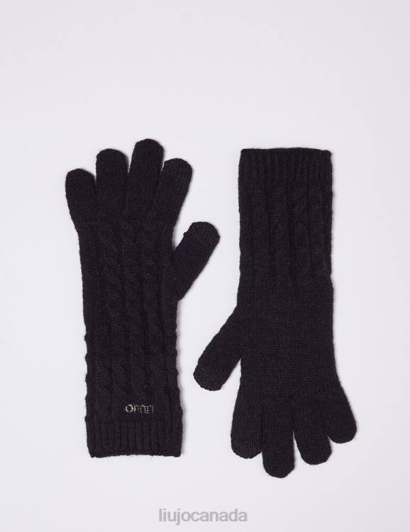 Accessories Liu Jo Cable-Knit Gloves Women F6062044