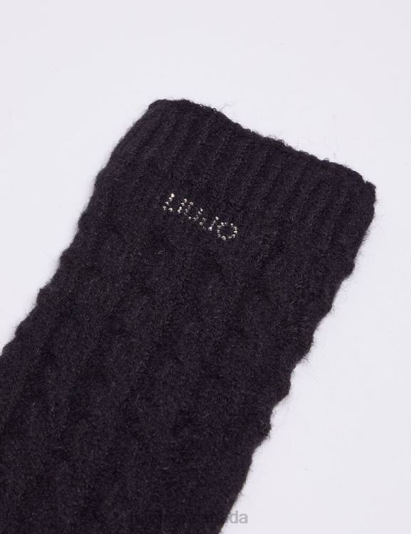 Accessories Liu Jo Cable-Knit Gloves Women F6062044