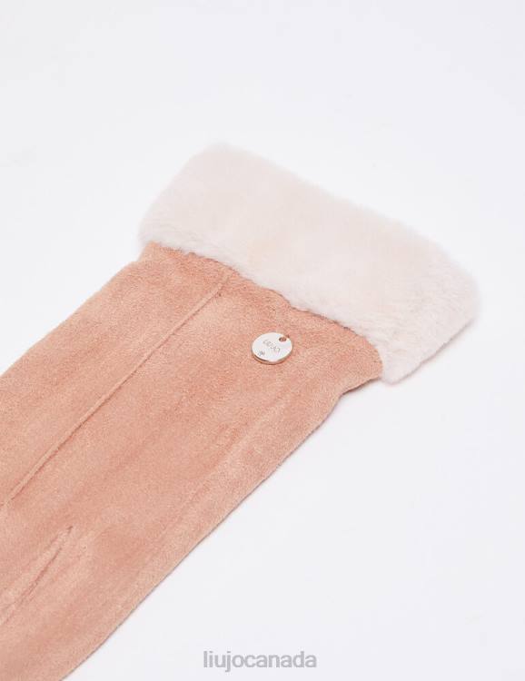 Accessories Liu Jo Suede Effect Gloves Women F6062091