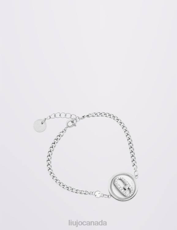 Accessories Liu Jo Bracelet With Monogram Logo Women F6062079