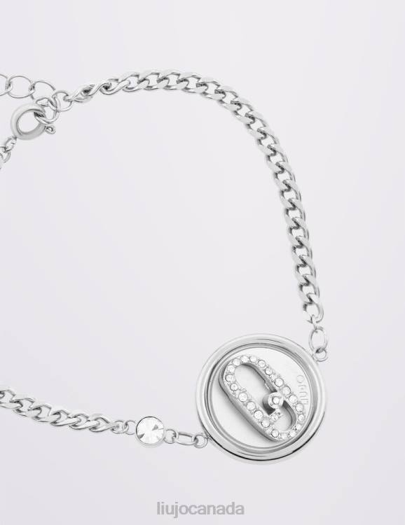 Accessories Liu Jo Bracelet With Monogram Logo Women F6062079
