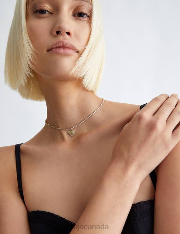 Accessories Liu Jo Choker With Diamante Detail And Charm Women F6062111