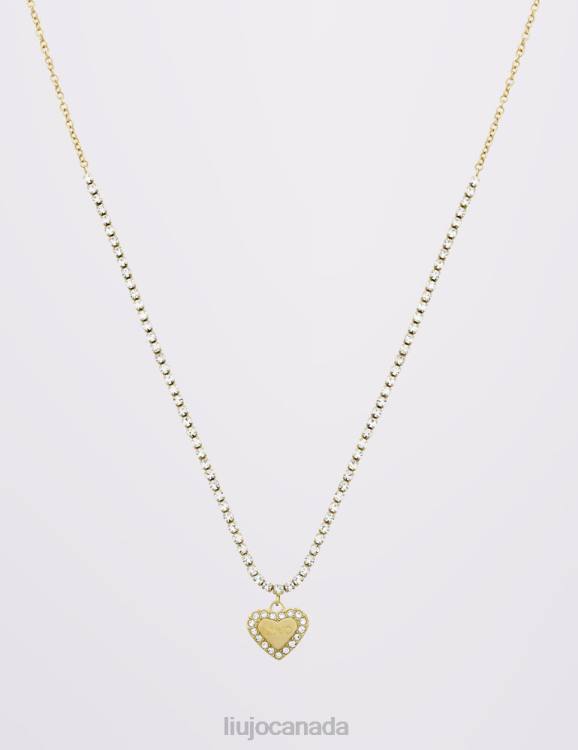 Accessories Liu Jo Choker With Diamante Detail And Charm Women F6062111