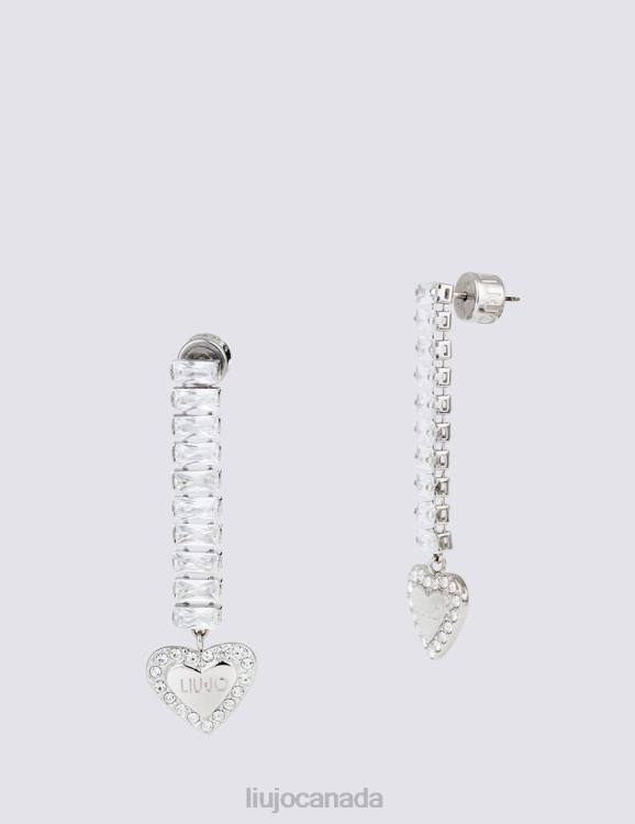 Accessories Liu Jo Drop Earrings With Heart Women F6062113
