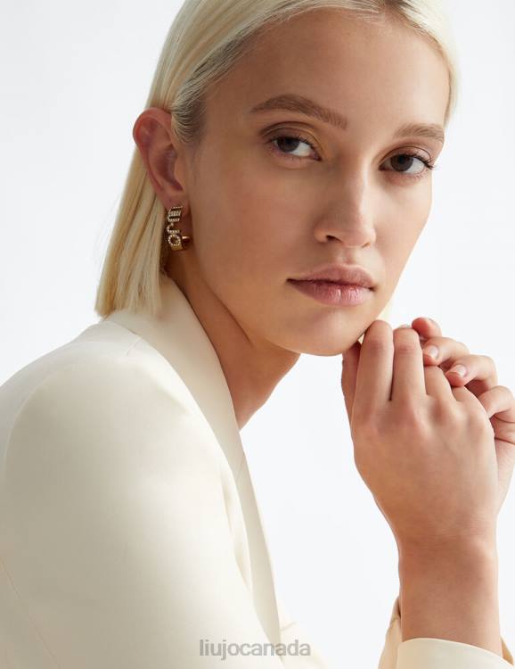 Accessories Liu Jo Earrings With Jewel Logo Women F6062068