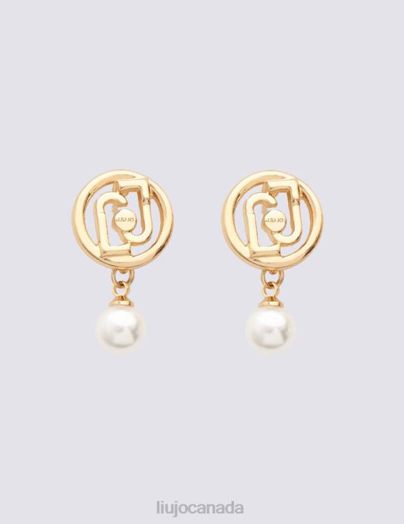 Accessories Liu Jo Earrings With Logo And Pearl Women F6062354