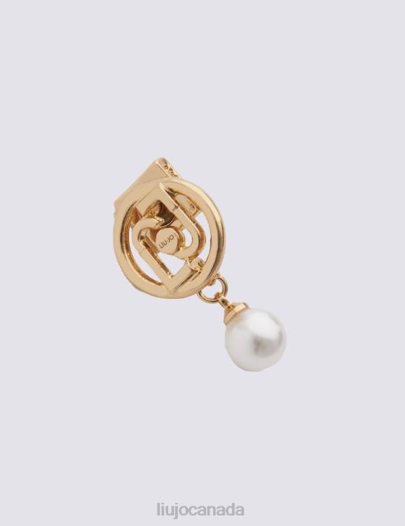 Accessories Liu Jo Earrings With Logo And Pearl Women F6062354