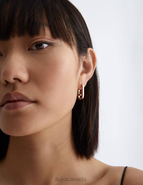Accessories Liu Jo Earrings With Logo Women F6062069