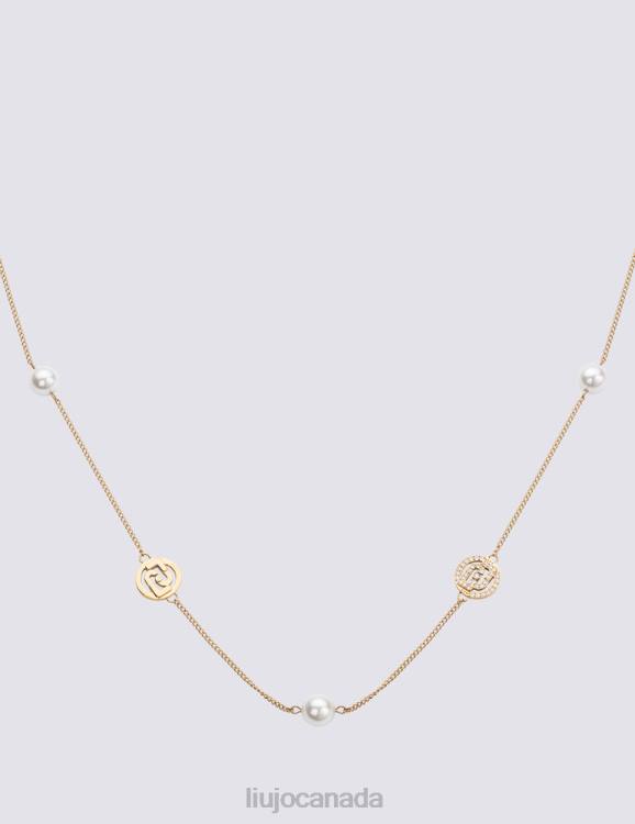 Accessories Liu Jo Long Necklace With Beads Women F6062060
