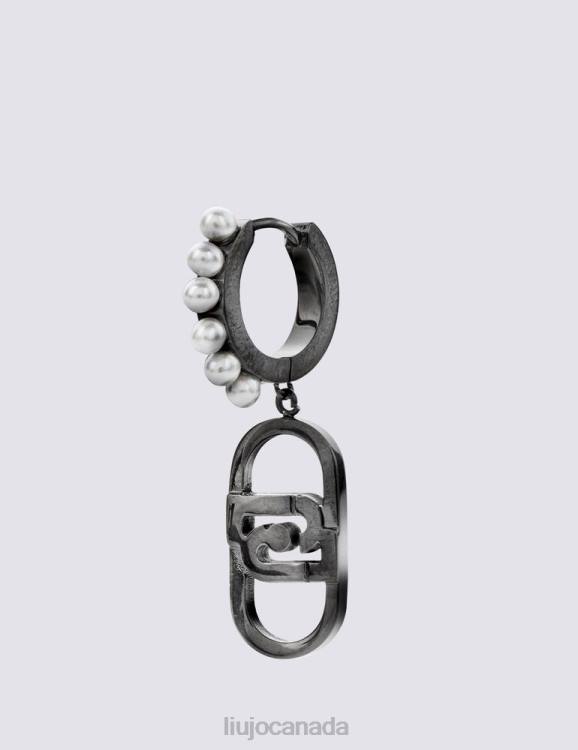 Accessories Liu Jo Monogram Earrings With Beads Women F6062076
