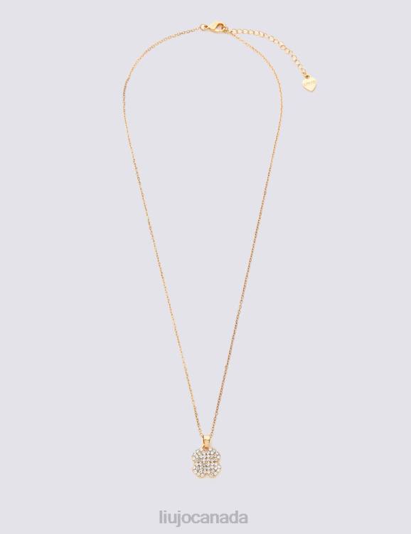 Accessories Liu Jo Necklace With Four-Leaf Clover Women F6062401