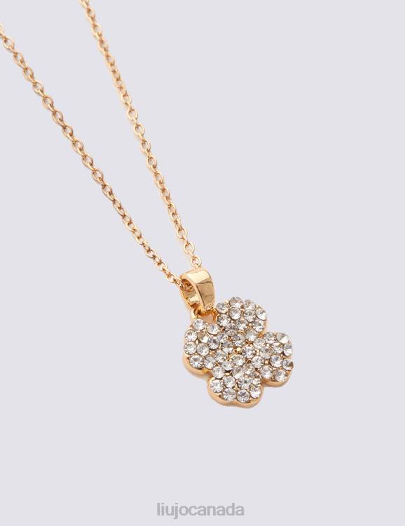 Accessories Liu Jo Necklace With Four-Leaf Clover Women F6062401