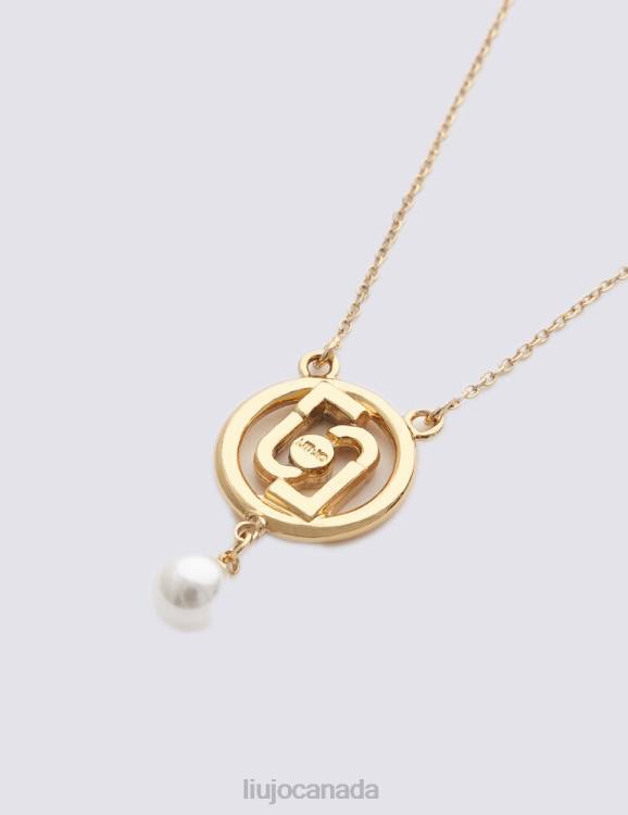 Accessories Liu Jo Necklace With Logo And Pearl Women F6062363