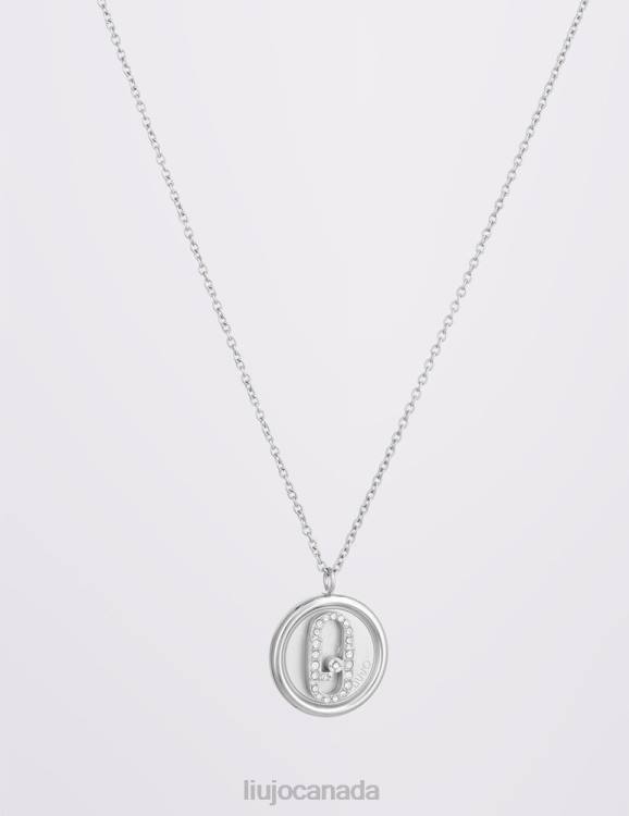 Accessories Liu Jo Necklace With Monogram Logo Women F6062080
