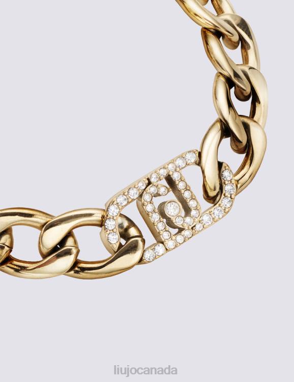 Accessories Liu Jo Steel Bracelet With Diamantes Women F6062106
