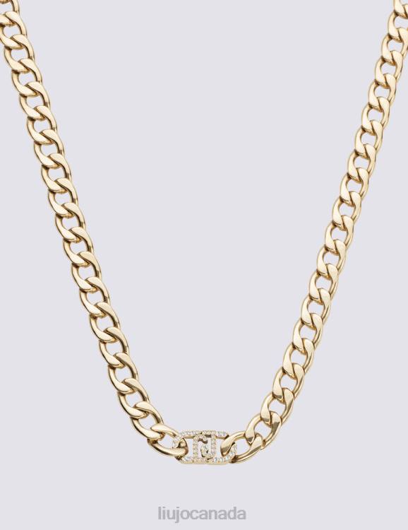 Accessories Liu Jo Steel Necklace With Diamantes Women F6062074