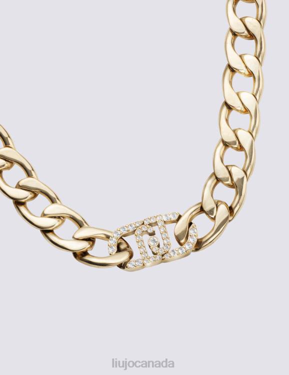 Accessories Liu Jo Steel Necklace With Diamantes Women F6062074