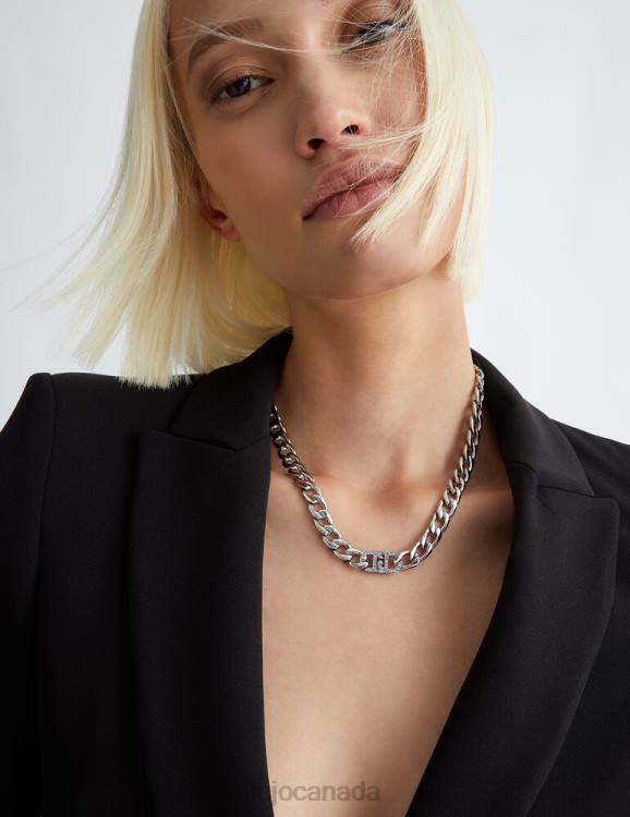 Accessories Liu Jo Steel Necklace With Diamantes Women F6062093