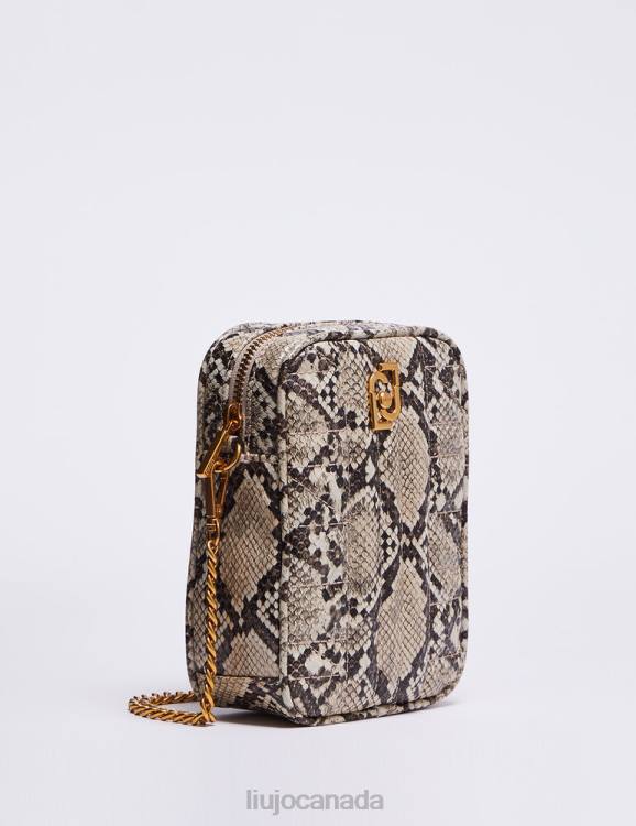 Accessories Liu Jo Snakeskin Effect Mobile Phone Case Women F6062016