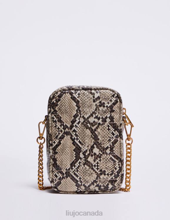 Accessories Liu Jo Snakeskin Effect Mobile Phone Case Women F6062016