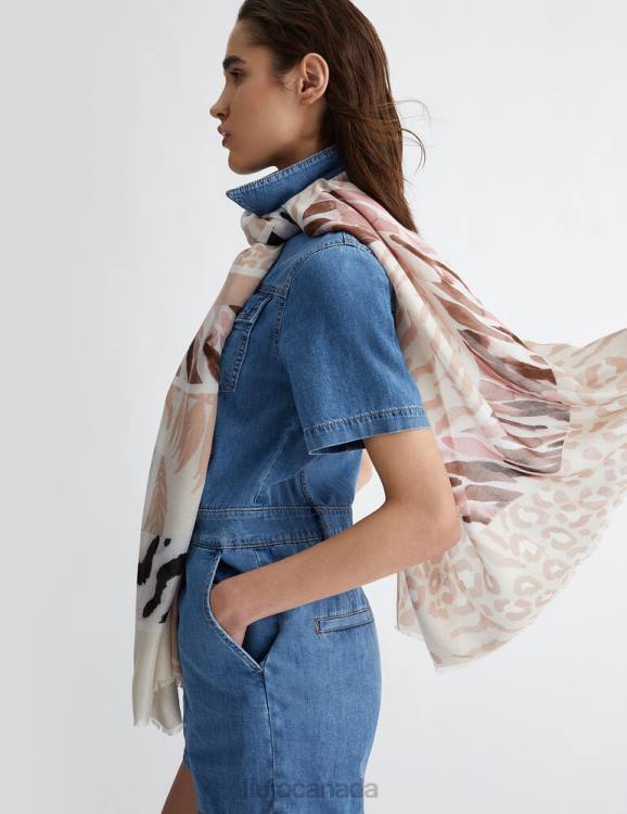 Accessories Liu Jo Animal-Logo Stole Women F6062181