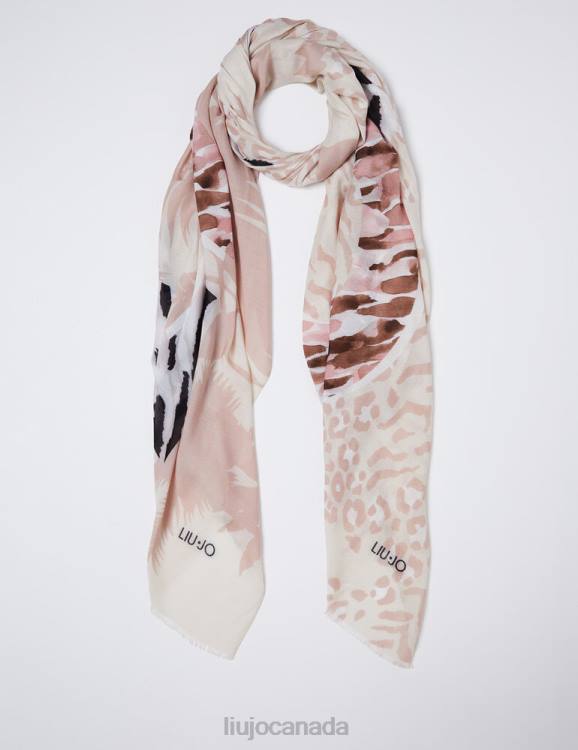 Accessories Liu Jo Animal-Logo Stole Women F6062181
