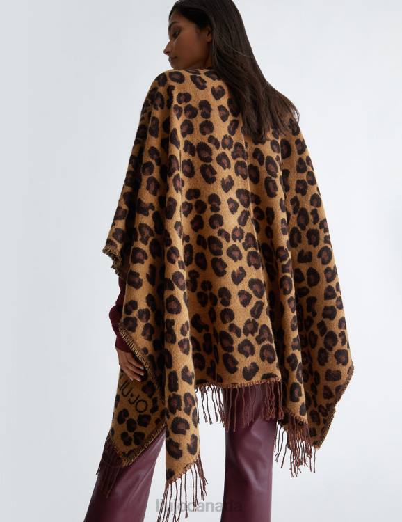 Accessories Liu Jo Animal-Print Poncho Women F6062123