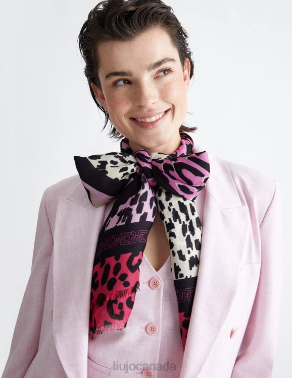 Accessories Liu Jo Animal-Print Stole Women F6062122