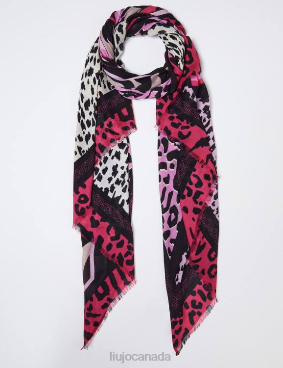 Accessories Liu Jo Animal-Print Stole Women F6062122