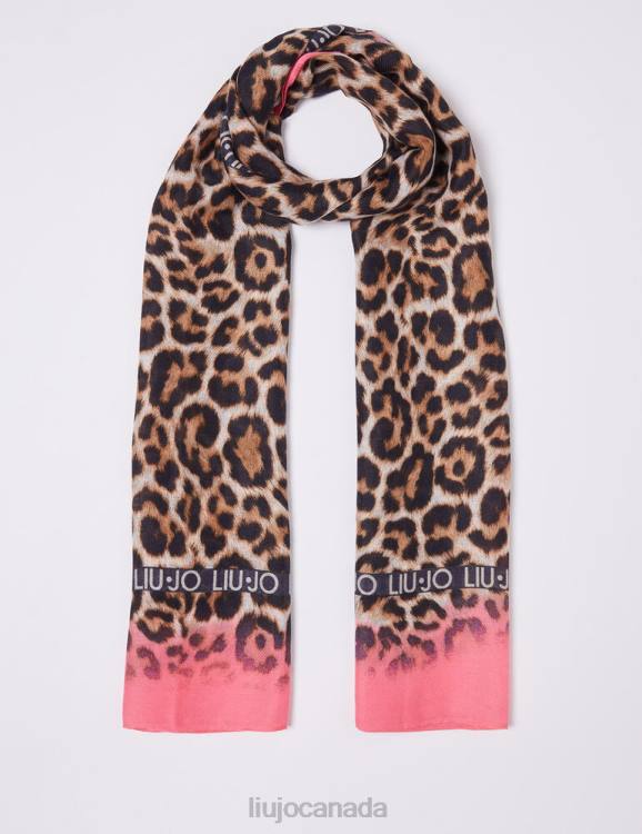 Accessories Liu Jo Animal-Print Stole Women F6062131