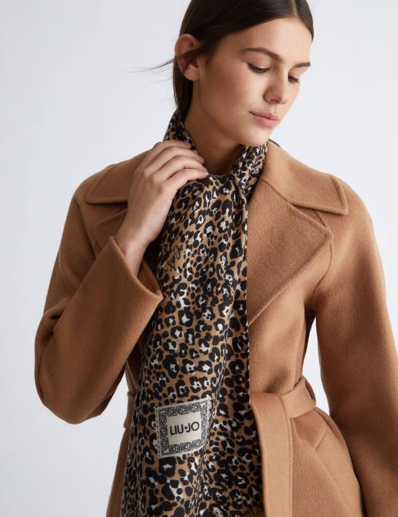 Accessories Liu Jo Animal-Print Stole Women F6062144