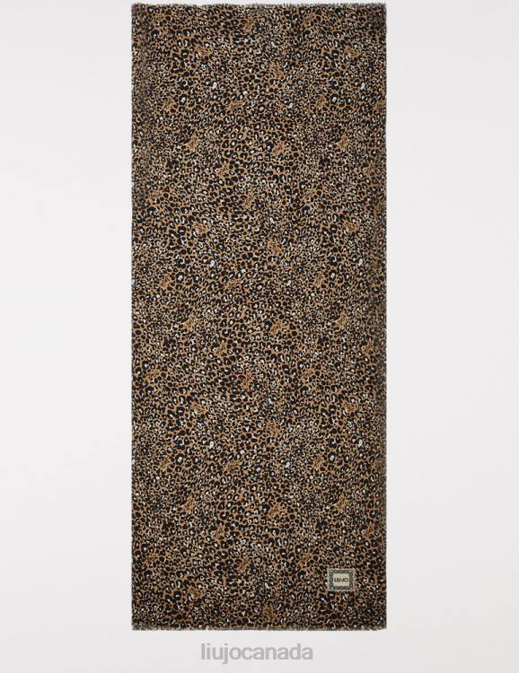 Accessories Liu Jo Animal-Print Stole Women F6062144