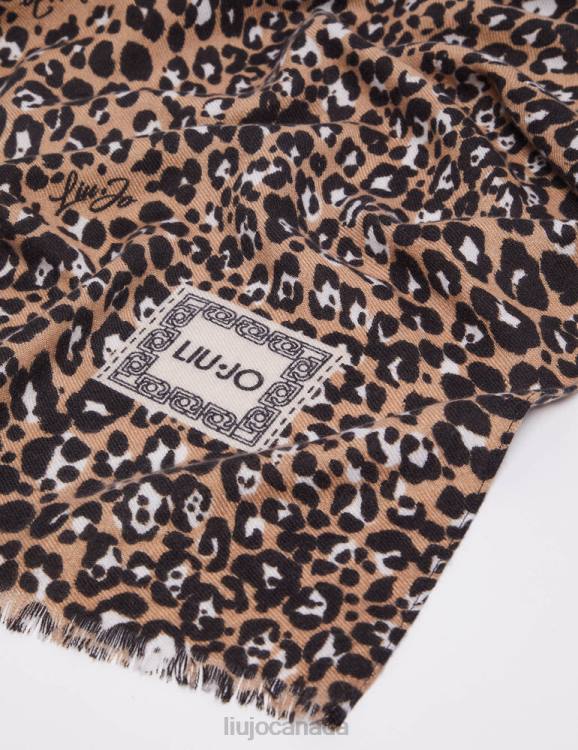Accessories Liu Jo Animal-Print Stole Women F6062144