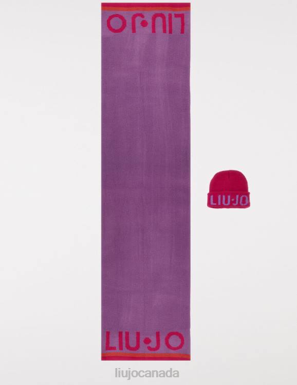 Accessories Liu Jo Cap And Scarf With Logo Women F6062287