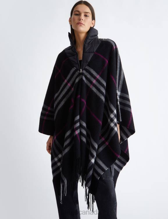 Accessories Liu Jo Check Wool Cape Women F606916